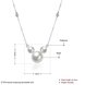 Wholesale Fashion 925 Sterling Silver Pearl Necklace TGSSN140 0 small