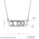 Wholesale 925 Silver I Do CZ Necklace TGSSN147 0 small