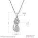 Wholesale 925 Silver Cat CZ Necklace TGSSN148 0 small