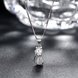 Wholesale 925 Silver Cat CZ Necklace TGSSN148 3 small
