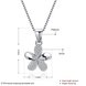 Wholesale 925 Silver Five Grass CZ Necklace TGSSN149 0 small