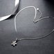 Wholesale 925 Silver Five Grass CZ Necklace TGSSN149 2 small