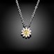 Wholesale 925 Silver Chrysanthemum Necklace TGSSN157 1 small