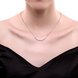 Wholesale 925 Silver Pearl Necklace TGSSN166 4 small