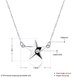 Wholesale 925 Silver Star CZ Necklace TGSSN004 0 small