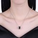Wholesale Trendy 925 Sterling Silver Round Black Ceramic Necklace TGSSN007 0 small