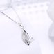 Wholesale 925 Silver CZ Necklace TGSSN020 1 small