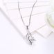 Wholesale 925 Silver CZ Necklace TGSSN020 2 small