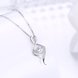 Wholesale Trendy 925 Sterling Silver CZ Necklace TGSSN030 1 small