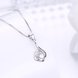 Wholesale Fashion 925 Sterling Silver CZ Necklace TGSSN032 1 small