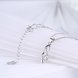 Wholesale Trendy 925 Sterling Silver Plant CZ Necklace TGSSN040 3 small