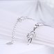 Wholesale Trendy 925 Sterling Silver CZ Necklace TGSSN047 3 small