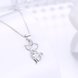 Wholesale Fashion 925 Sterling Silver Animal CZ Necklace TGSSN056 1 small