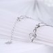 Wholesale Trendy 925 Sterling Silver Geometric CZ Necklace TGSSN060 3 small