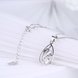 Wholesale Fashion 925 Sterling Silver Plant CZ Necklace Discount TGSSN062 3 small