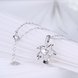 Wholesale 2018 New Style 925 Sterling Silver CZ Necklace TGSSN067 3 small