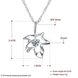 Wholesale 2018 New Style 925 Sterling Silver CZ Necklace TGSSN067 4 small