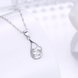 Wholesale 2018 New Style 925 Sterling Silver CZ Necklace TGSSN068 1 small