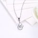 Wholesale 2018 New Style 925 Sterling Silver CZ Necklace TGSSN068 2 small