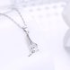 Wholesale New Style 925 Sterling Silver CZ Necklace TGSSN069 1 small