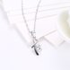 Wholesale Fashion Style 925 Sterling Silver CZ Necklace TGSSN071 2 small