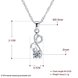 Wholesale Discount Fashion 925 Sterling Silver CZ Necklace TGSSN073 4 small