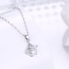 Wholesale Big Deal 925 Sterling Silver CZ Necklace TGSSN074 1 small