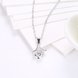 Wholesale Big Deal 925 Sterling Silver CZ Necklace TGSSN074 2 small