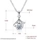 Wholesale Big Deal 925 Sterling Silver CZ Necklace TGSSN074 4 small