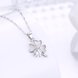 Wholesale Super Deal 925 Sterling Silver CZ Necklace TGSSN075 1 small