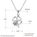 Wholesale Super Deal 925 Sterling Silver CZ Necklace TGSSN075 4 small