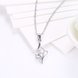 Wholesale 2018 Deal 925 Sterling Silver CZ Necklace TGSSN076 2 small