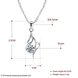 Wholesale 2018 Deal 925 Sterling Silver CZ Necklace TGSSN076 4 small