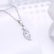 Wholesale New Style 925 Sterling Silver Plant CZ Necklace TGSSN080 1 small
