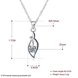 Wholesale New Style 925 Sterling Silver Plant CZ Necklace TGSSN080 4 small