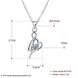 Wholesale Top Quality 925 Sterling Silver CZ Necklace TGSSN082 4 small