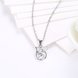 Wholesale Best Quality 925 Sterling Silver CZ Necklace TGSSN083 2 small
