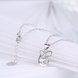 Wholesale Best Quality 925 Sterling Silver CZ Necklace TGSSN083 3 small