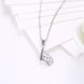 Wholesale New Fashion 925 Sterling Silver CZ Necklace TGSSN084 2 small