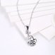 Wholesale Creative Style 925 Sterling Silver CZ Necklace TGSSN085 2 small