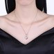 Wholesale 2018 New Style 925 Sterling Silver CZ Necklace TGSSN087 0 small
