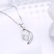 Wholesale 2018 New Style 925 Sterling Silver CZ Necklace TGSSN087 1 small