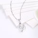 Wholesale 2018 New Style 925 Sterling Silver CZ Necklace TGSSN087 2 small