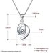 Wholesale 2018 New Style 925 Sterling Silver CZ Necklace TGSSN087 4 small