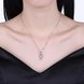 Wholesale 2018 New Style 925 Sterling Silver CZ Cat Necklace TGSSN089 0 small