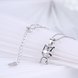 Wholesale 2018 New Style 925 Sterling Silver CZ Cat Necklace TGSSN089 3 small