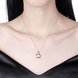 Wholesale Boutique studded stars CZ Pure S925 Sterling Silver Pandent Necklace TGSSN025 3 small