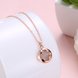 Wholesale Boutique Stylish Heart CZ Pure S925 Sterling Silver Pandent Necklace TGSSN031 1 small