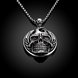 Wholesale Rock 316L stainless steel Skeleton Necklace TGSTN097 1 small