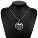 Wholesale Rock 316L stainless steel Skeleton Necklace TGSTN097 4 small